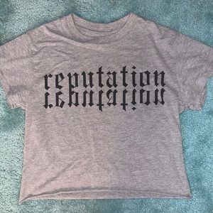 Taylor Swift Reputation crop top